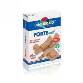 Master Aid - Forte Med Assortiti 40 strip Αυτοκόλλητες γάζες 5 μεγέθη