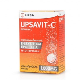 Upsa Upsavit-C 1000 mg 20 eff tabs