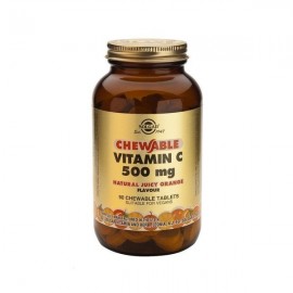Solgar Vitamin C 500 mg chewable Juicy Orange flavor 90 tabs
