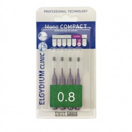 Elgydium Clinic Mono Compact 0.8 mm 4 brushes