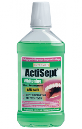 Intermed Actisept Whitening Mouthwash 500 ml
