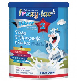 Frezylac Silver 2, Αγελαδινό Γάλα για Βρέφη από τον 6 έως τον 12 μήνα 400gr