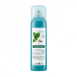 Klorane Aquatic Mint Dry Shampoo Ξηρό Σαμπουάν για Προστασία από τη Ρύπανση με Υδάτινη Μέντα 150 ml