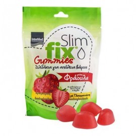 Intermed Slim Fix Gummies Φράουλα 42 gummies