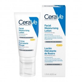 CeraVe Facial Moisturizing Lotion AM SPF25 Ενυδατική Κρέμα Για Κανονικές Έως Ξηρές Επιδερμίδες 52 ml