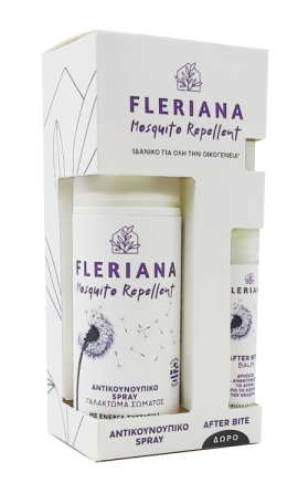 Fleriana Αντικουνουπικό Γαλάκτωμα Spray 100 ml & Δώρο After Bite Balm Spray 7 ml