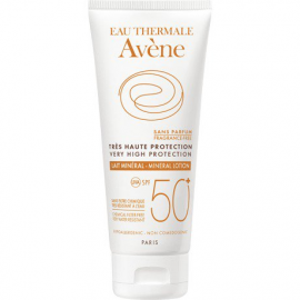 Avene Lait Mineral Αντιηλιακό Γαλάκτωμα Για Μη Ανεκτικά Δέρματα SPF50+ 100 ml