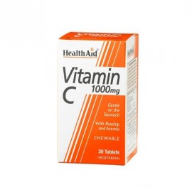 Health Aid Vitamin C 1000 mg 30 chewable tabs