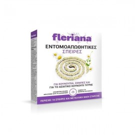 Fleriana Εντομοαπωθητικές Σπείρες 10 τμχ