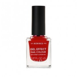 Korres Gel Effect Nail Colour 48 Coral Red 11 ml