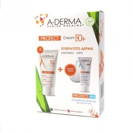 A-Derma Protect SPF50+ Creme 40 ml & Protect AH Lait Apres Soleil 100 ml