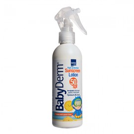 Intermed Babyderm Sunscreen Lotion spray SPF50 200 ml