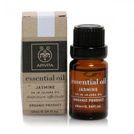 Apivita Essential oil Βιολογικό αιθέριο έλαιο Γιασεμί 10% σε Jojoba 10 ml