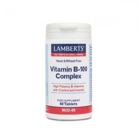 Lamberts Vitamin B-100 Complex 60 tabs