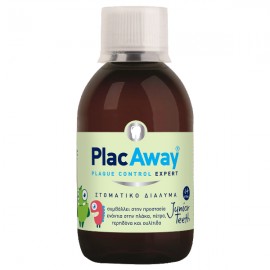 Plac Away Junior Teeth Mouthwash 6+ years orange flavour 250 ml
