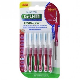 GUM Trav-Ler Interdental 1.4 mm 6 brushes
