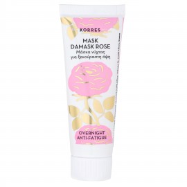 Korres Mask Damask Rose Μάσκα Νύχτας Για Ξεκούραστη Όψη 18 ml