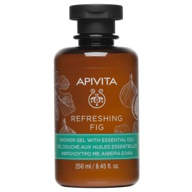 Apivita Refreshing Fig Shower gel with essential oils 250 ml