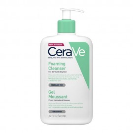CeraVe Foaming Cleanser Καθαριστικό Gel Για Κανονικές Και Λιπαρές Επιδερμίδες 473 ml