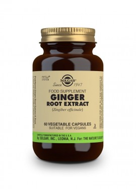 Solgar Ginger Root Extract 60 veg. caps