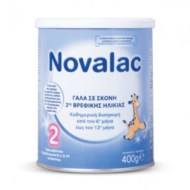 Novalac 2 Ρόφημα Γάλακτος σε Σκόνη για Βρέφη 6-12 μηνών 400 g