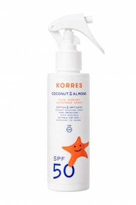 Korres Coconut & Almond Kids Comfort Sunscreen Spray SPF50 150 ml