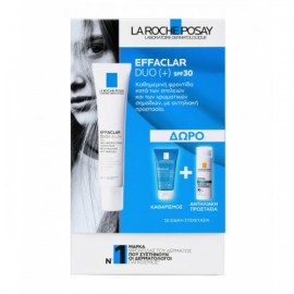 La Roche Posay Effaclar Duo+ SPF30 Επανορθωτική Φροντίδα Κατά των Ατελειών 40 ml & 2 Δώρα