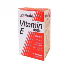 Health Aid Vitamin E 400 IU Natural 30 caps