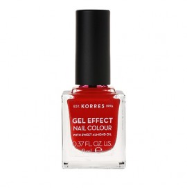 Korres Gel Effect Nail Colour 53 Royal Red 11 ml