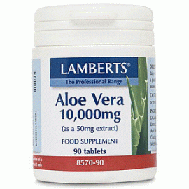 Lamberts Aloe Vera high strength 10.000mg 90 Ταμπλέτες