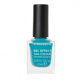 Korres Gel Effect Nail Colour With Sweet Almond Oil No.82 Pool Waves 11ml