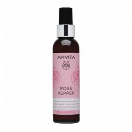 Apivita Rose Pepper Body Reshaping Massage oil 150 ml