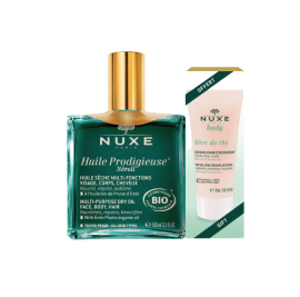 Nuxe Huile Prodigieuse Neroli Multi Purpose Dry Oil Πολυχρηστικό Ξηρό Λάδι 100 ml + Δώρο Nuxe Reve de The Granular Scrub 30 ml