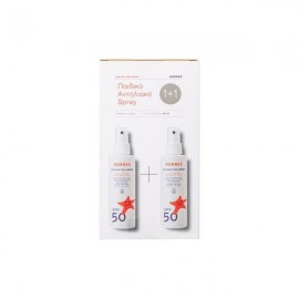 Korres Καρύδα & Αμύγδαλο Παιδικό Αντηλιακό Spray SPF50 150 ml 1 + 1 Δώρο