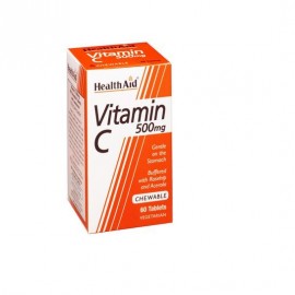 Health Aid Vitamin C 500 mg 60 chewable tabs