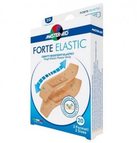 Master Aid Αυτοκόλλητα Επιθέματα Forte Elastic 2 Μεγέθη 20τμχ