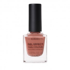 Korres Gel Effect Nail Colour With Sweet Almond Oil No.40 Winter Nude 11ml