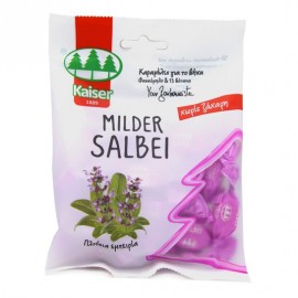 Kaiser MilderSalbei Καραμέλες για το βήχα με Φασκόμηλο & 13 βότανα 60g