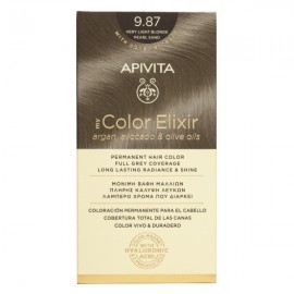 Apivita My Color Elixir Βαφή Μαλλιών 9.87 Ξανθό Πολύ Ανοιχτό Περλέ Μπεζ