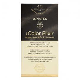 Apivita My Color Elixir Βαφή Μαλλιών 4.11 Καστανό Έντονο Σαντρέ