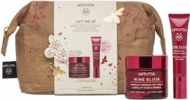 Apivita Lift me up Wine Elixir Σετ Περιποίησης με Κρέμα Προσώπου και Κρέμα Ματιών για Λιπαρές Επιδερμίδες