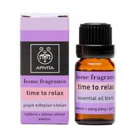 Apivita Home fragrance Time to Relax μίγμα αιθερίων ελαίων 10 ml