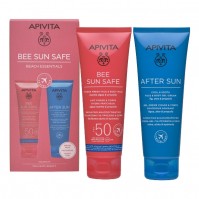 Apivita Bee Sun Safe Hydra Fresh Face & Body Milk SPF50 100 ml & Cool & Sooth Face & Body Gel-Cream 100 ml