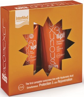 Intermed Luxurious Sunscreen Cream SPF 30 200 ml & Face Cream SPF 50 75 ml