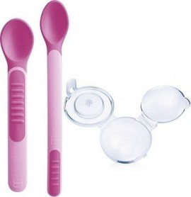 Mam Heat Sensitive Spoons & Cover 6m+ 2τμχ