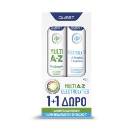 Quest Once A day Multi A-Z Multiflavoured 40 αναβράζοντα δισκία