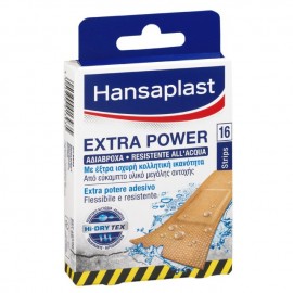 Hansaplast Extra Power Αδιάβροχα Επιθέματα 16 τμχ