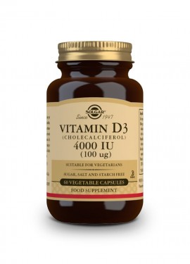 Solgar Vitamin D3 4000 IU 60 veg.caps
