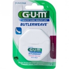 GUM Butlerweave Unwaxed Floss 55 m