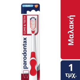 Parodontax Gums & Teeth toothbrush Soft red